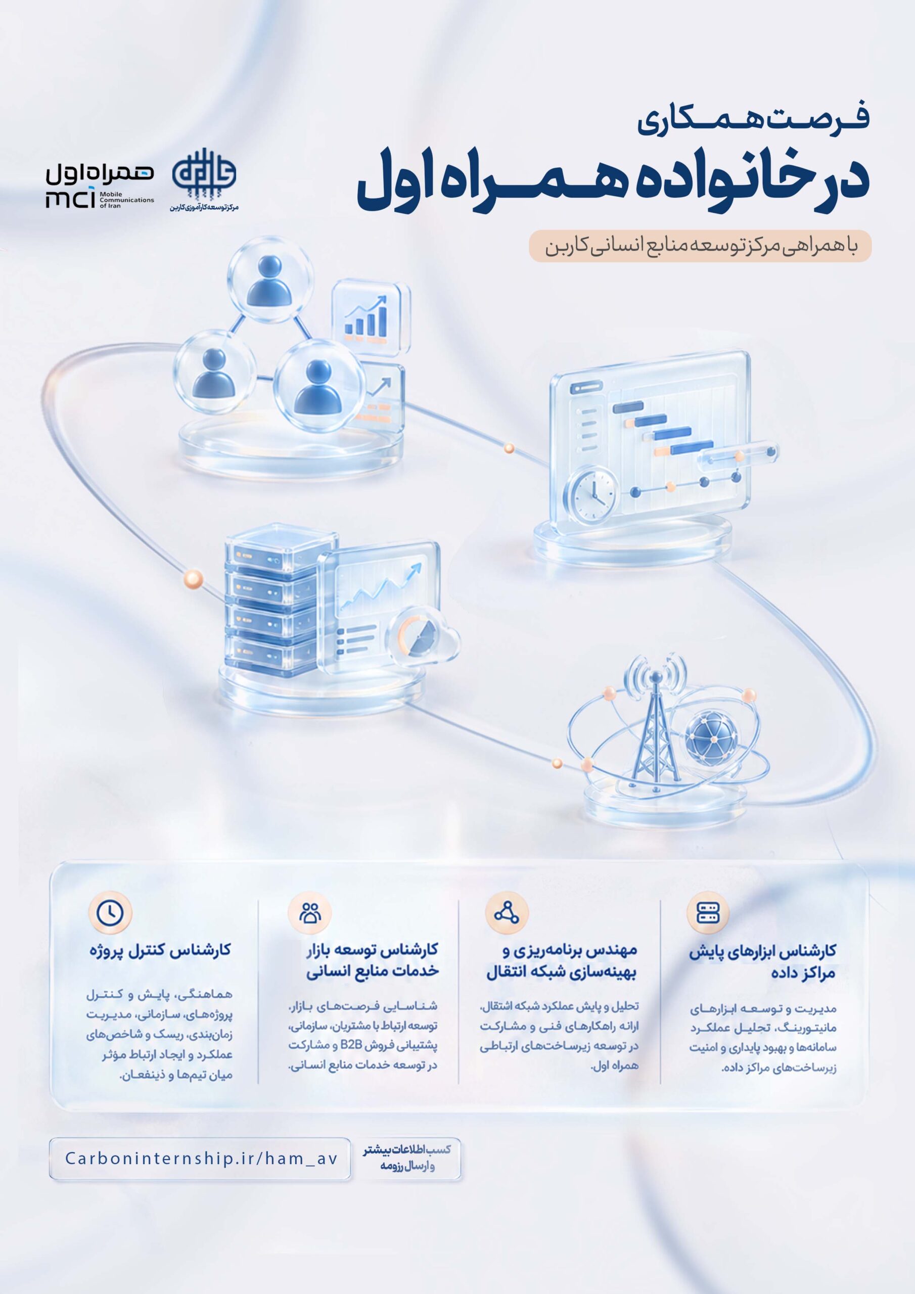 فرصت همکاری در خانواده همراه اول